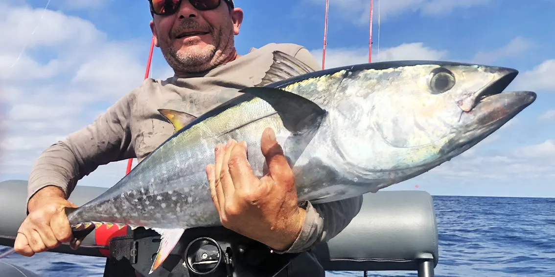 frederic steffan xtreme tuna fishing guide sortie peche en mer au thon sur bayonne et anglet au pays basque 64 et capbreton dans les landes 40