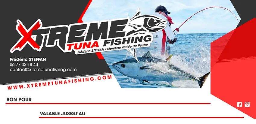 carte cadeau sortie peche en mer thon bar dorade seiche maigre bayonne anglet pays basque capbreton landes